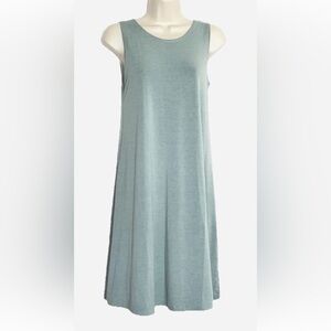 Free Fly Sage Green Bamboo Flex Sleeveless Tank Dress Size S Comfort Outdoor